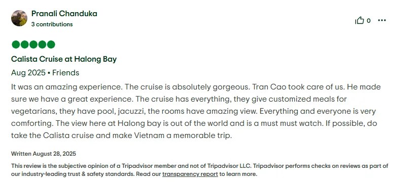 calista cruise
