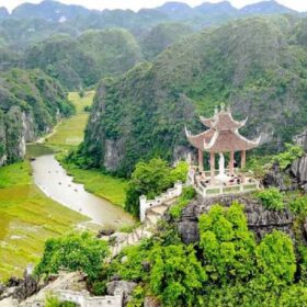 Green Fields in Tam Coc