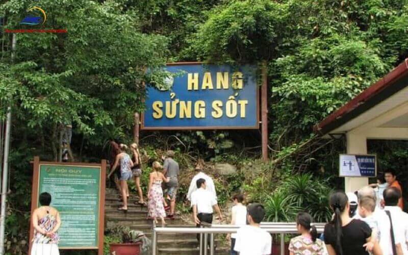 Sung Sot Cave is located on Bo Hon Island and is one of the most famous and frequently visited caves in Ha Long Bay.