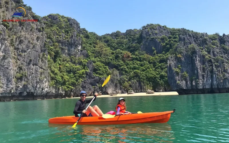 Participate in recreational activities at sea