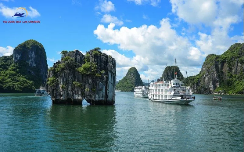 The beautiful Halong Bay