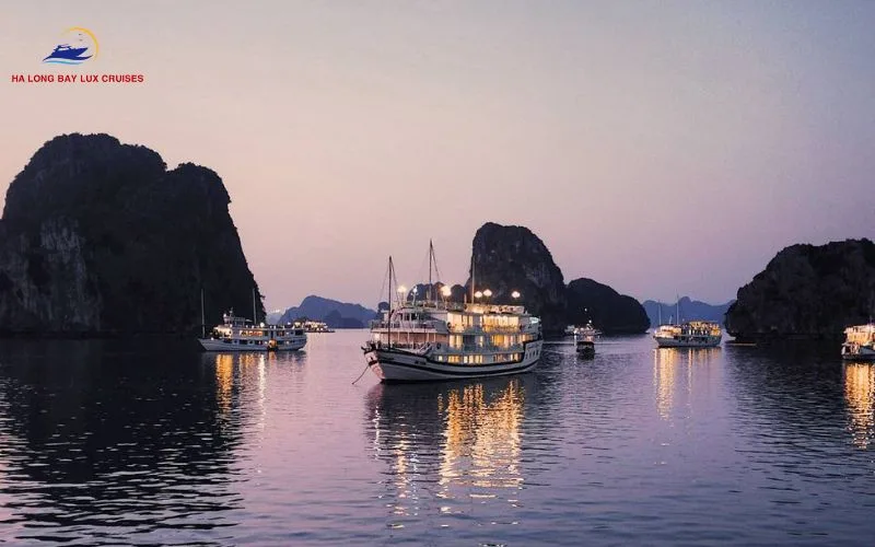 From March to June is the best time to take a one-night Halong Bay cruise