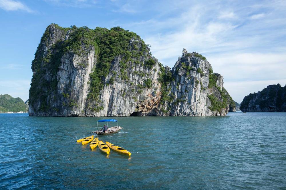 How do I get from India to Ha Long Bay