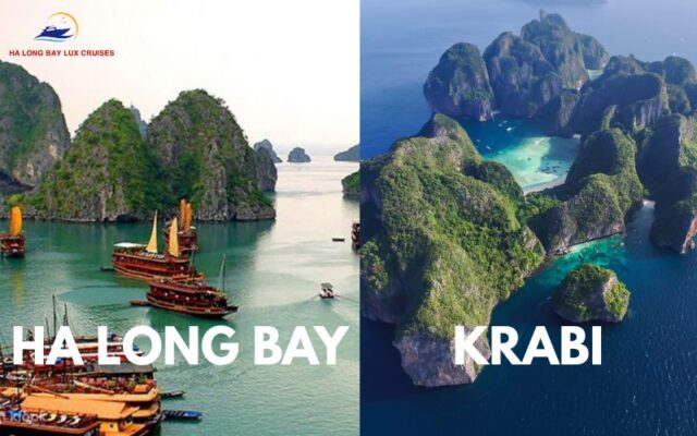 halong bay vs krabi