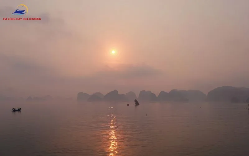 Halong Bay sunrise