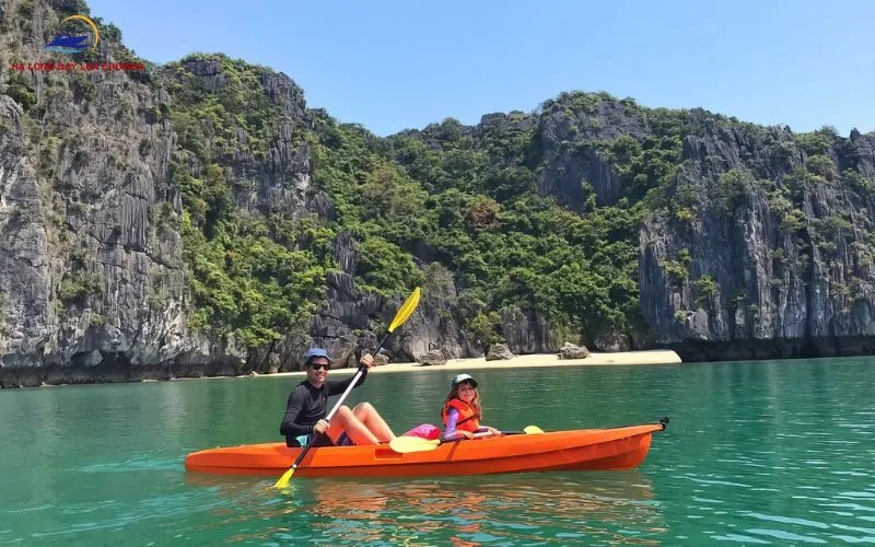 Relaxing and outdoor activities on Halong Bay