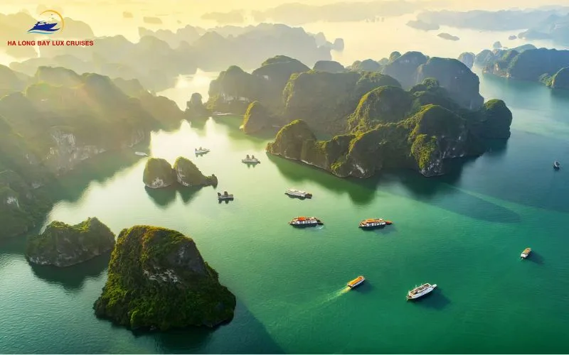 Ha Long Bay Lux Cruises offers private yacht charter services in Ha Long Bay