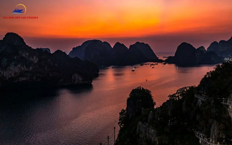 Viewing the bay from the queen cable car