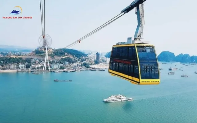 Cable Car in Ha Long Bay