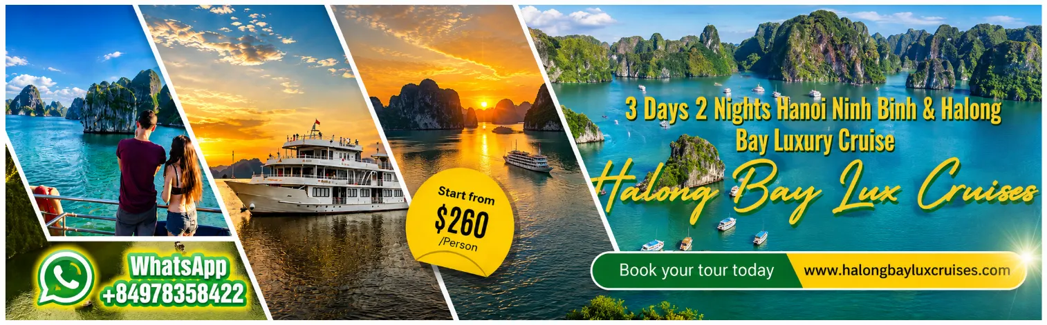 Banner website Halong Bay Luxcruises