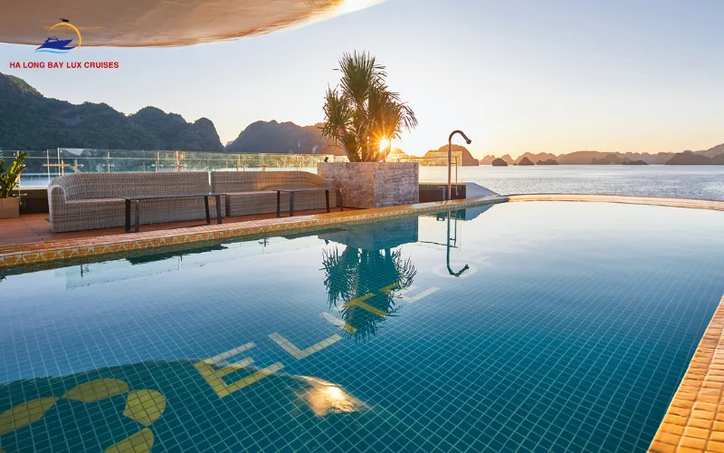 Daily Highlights by the Infinity Swimming Pool