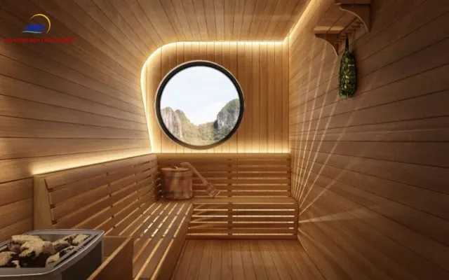 Ha Long Bay Cruise with Himalayan Salt Sauna: The Ultimate Floating Wellness Experience