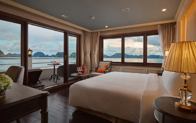 What is the Ha Long Bay Cruise Cabin Upgrade Policy